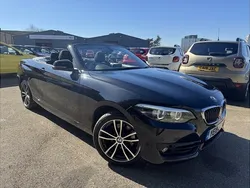Black sapphire metallic paint Used 2019 BMW 220 Sport Line Cabriolet | £17,299 (A bit pricey)