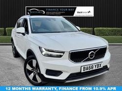 White Used 2019 Volvo XC40 Momentum SUV | £10,595