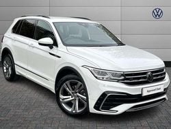 White Used 2024 VW Tiguan R-line Edition SUV | £28,127 (Fair price)