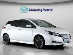 White Used 2022 Nissan Leaf N-Connecta Hatchback | £10,200 (Fair price)