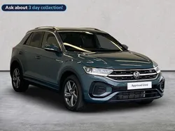 Blue Used 2022 VW T-Roc R-line SUV | £24,610 (Fair price)