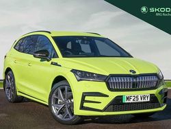 Green Used 2025 Skoda Enyaq iV vRS SUV | £37,495