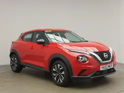 Red Used 2022 Nissan Juke Acenta SUV | £13,998 (Fair price)