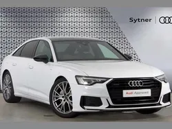 White Used 2019 Audi A6 Black Edition Sedan | £25,000 (Fair price)