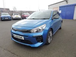 Blue Used 2022 Kia Rio GT-Line S Hatchback | £15,975 (A bit pricey)