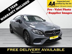 Grey Used 2018 Mercedes E220 AMG line Coupe | £17,795 (Fair price)