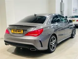 Grey Used 2015 Mercedes CLA220 AMG Sedan | £11,000 (Fair price)