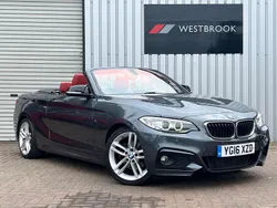 Grey Used 2016 BMW 220 M Sport Cabriolet | £9,350 (Fair price)