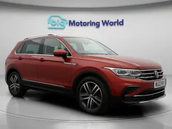 Red Used 2022 VW Tiguan Elegance SUV | £23,200 (Fair price)