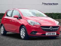 Flame red Used 2016 Vauxhall Corsa Design Edition Hatchback | £8,480 (Fair price)