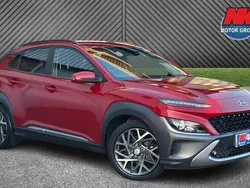 Red Used 2022 Hyundai Kona Premium SUV | £17,299 (Fair price)