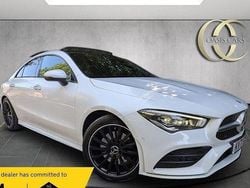 White Used 2021 Mercedes CLA220 AMG line Sedan | £25,995 (A bit pricey)
