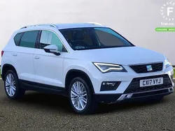 White Used 2017 Seat Ateca XCELLENCE SUV | £12,899 (Fair price)
