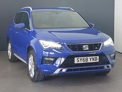 Blue Used 2018 Seat Ateca FR SUV | £13,498 (Fair price)