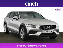 Silver Used 2019 Volvo V60 CC Estate | £26,399 (Fair price)