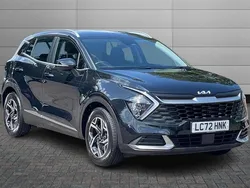 Phantom black Used 2022 Kia Sportage 2 SUV | £18,350 (Fair price)