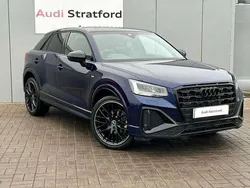 Navarra blue metallic Used 2025 Audi Q2 Black Edition SUV | £34,950