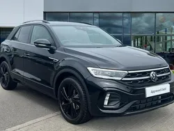 Deep black pearl Used 2025 VW T-Roc Black Edition SUV | £31,945