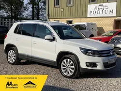 White Used 2014 VW Tiguan Match SUV | £6,490 (Fair price)