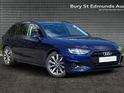 Blue Used 2022 Audi A4 Sport Estate | £22,932 (Fair price)
