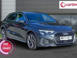 Grey Used 2022 Audi A3 Sportback e-tron S-Line Sedan | £19,750 (Fair price)