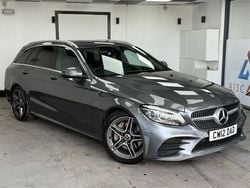 Grey Used 2019 Mercedes C300 AMG line Estate | £18,995 (Fair price)
