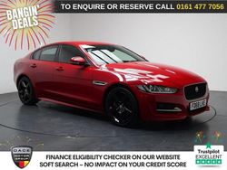 Red Used 2018 Jaguar XE R-Sport Sedan | £11,890 (Fair price)