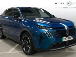 Blue Used 2024 Peugeot e-3008 Allure SUV | £24,576 (Super price)