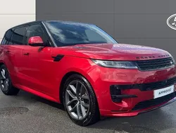 Red Used 2023 Land Rover Range Rover Sport SE Dynamic SUV | £68,372 (Fair price)