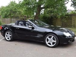 Black Used 2002 Mercedes SL500 Cabriolet | £11,999