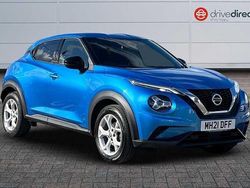Blue Used 2021 Nissan Juke N-Connecta SUV | £12,750 (Fair price)