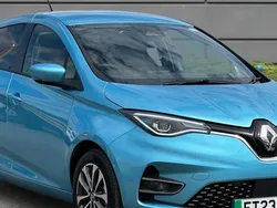 Special metallic celadon blu Used 2023 Renault Zoe GT-Line Hatchback | £23,395