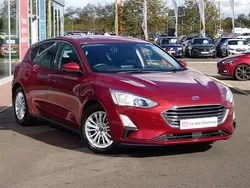 Red Used 2019 Ford Focus Titanium Hatchback | £10,999 (Fair price)