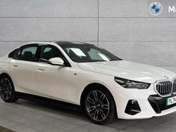 Alpine white Used 2025 BMW i5 M Sport Sedan | £48,139 (Good price)