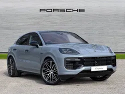 Arctic grey New 2024 Porsche Cayenne Turbo E-Hybrid SUV | £159,950