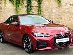 Red Used 2024 BMW 420 M Sport Cabriolet | £47,137