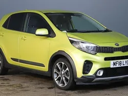 Green Used 2018 Kia Picanto X-Line Hatchback | £7,190 (Fair price)
