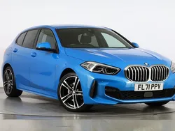 Blue Used 2021 BMW 118 M Sport Hatchback | £20,750 (A bit pricey)