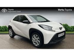 White Used 2022 Toyota Aygo PURE Hatchback | £11,792 (Fair price)