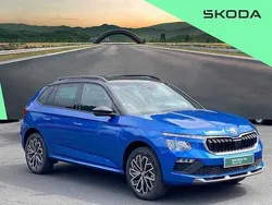Race blue metallic black magic pearl effect Used 2025 Skoda Kamiq Design Edition SUV | £22,490