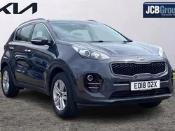 Silver Used 2018 Kia Sportage 2 SUV | £11,695 (Good price)