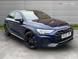 Blue Used 2025 Audi A3 e-tron Black Edition Hatchback | £36,490