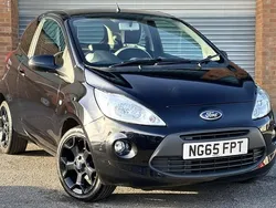 Black Used 2016 Ford Ka Zetec Hatchback | £6,250 (Fair price)