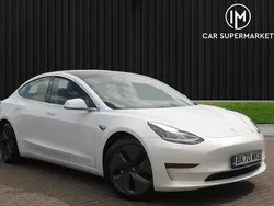 White Used 2020 Tesla Model 3 Long Range AWD Sedan | £16,885 (Fair price)