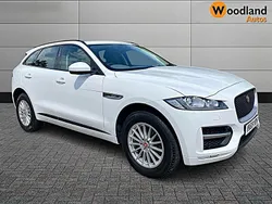 White Used 2019 Jaguar F-Pace R-Sport SUV | £17,495 (Fair price)