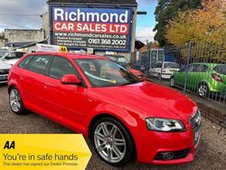 Red Used 2010 Audi A3 Sportback S-Line Hatchback | £2,995