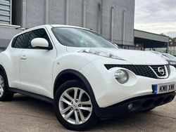 White Used 2011 Nissan Juke Acenta Premium SUV | £2,200 (Fair price)