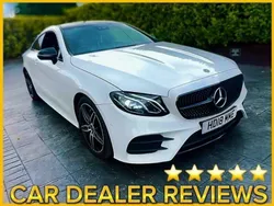White Used 2018 Mercedes E220 AMG line Coupe | £15,995 (Fair price)