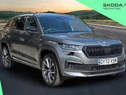 Graphite grey metallic Used 2022 Skoda Kodiaq SportLine SUV | £30,860 (Fair price)