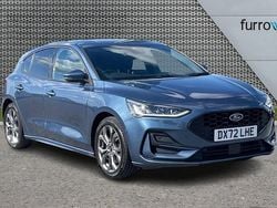 Blue Used 2022 Ford Focus ST-Line Hatchback | £15,495 (Fair price)